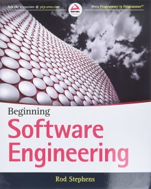 Book cover of Beginning Software Engineering