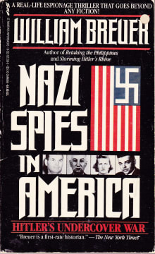 Book cover of Nazi Spies in America: Hitler's Undercover War