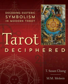 Book cover of Tarot Deciphered: Decoding Esoteric Symbolism in Modern Tarot