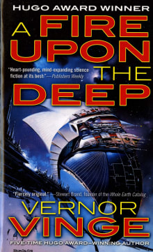 Book cover of A Fire Upon the Deep