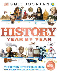 Book cover of History Year by Year: The History of the World, from the Stone Age to the Digital Age