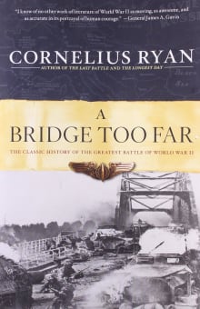 Book cover of A Bridge Too Far