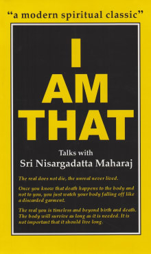 Book cover of I Am That: Talks with Sri Nisargadatta Maharaj