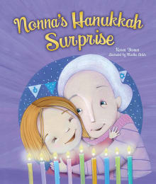 Book cover of Nonna's Hanukkah Surprise