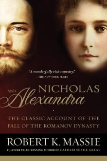 Book cover of Nicholas and Alexandra