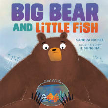 Book cover of Big Bear and Little Fish