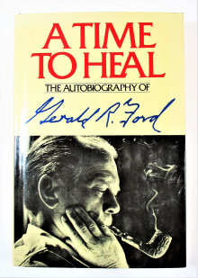 Book cover of A Time to Heal: The Autobiography of Gerald R. Ford