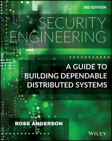 Book cover of Security Engineering: A Guide to Building Dependable Distributed Systems
