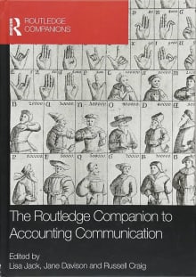Book cover of The Routledge Companion to Accounting Communication