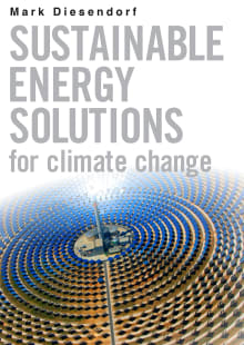 Book cover of Sustainable Energy Solutions for Climate Change