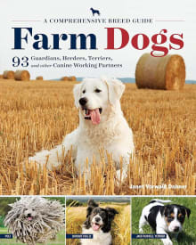 Book cover of Farm Dogs: A Comprehensive Breed Guide to 93 Guardians, Herders, Terriers, and Other Canine Working Partners