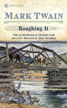 Book cover of Roughing It