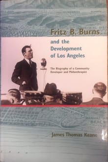Book cover of Fritz B. Burns and the Development of Los Angeles