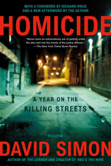 Book cover of Homicide: A Year on the Killing Streets