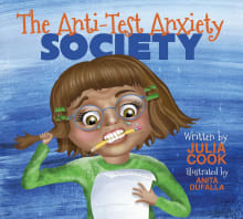 Book cover of The Anti-Test Anxiety Society