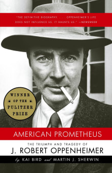 Book cover of American Prometheus: The Triumph and Tragedy of J. Robert Oppenheimer