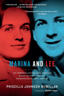 Book cover of Marina and Lee: The Tormented Love and Fatal Obsession Behind Lee Harvey Oswald's Assassination of John F. Kennedy