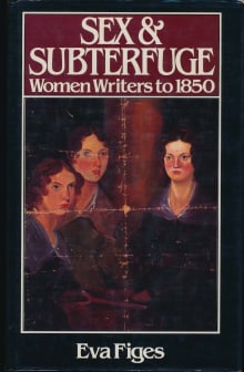 Book cover of Sex and Subterfuge: Women Writers to 1850