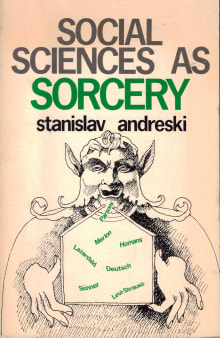 Book cover of Social Sciences as Sorcery