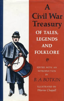 Book cover of A Civil War Treasury of Tales, Legends and Folklore