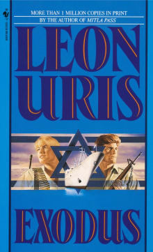 Book cover of Exodus: A Novel of Israel