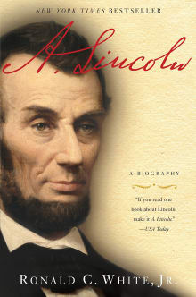 Book cover of A. Lincoln: A Biography