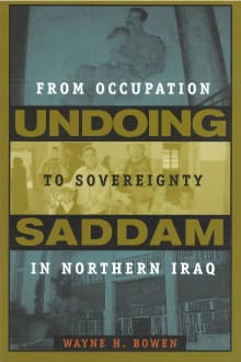 Book cover of Undoing Saddam: From Occupation to Sovereignty in Northern Iraq