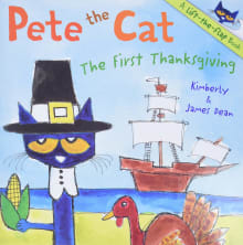 Book cover of Pete the Cat: The First Thanksgiving