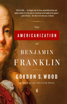 Book cover of The Americanization of Benjamin Franklin