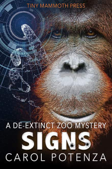 Book cover of Signs: A De-Extinct Zoo Mystery