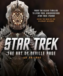 Book cover of Star Trek: The Art of Neville Page: Inside the Mind of the Visionary Designer