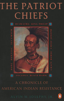 Book cover of The Patriot Chiefs: A Chronicle of American Indian Resistance