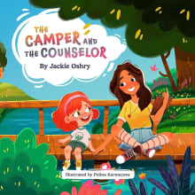 Book cover of The Camper and The Counselor