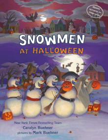 Book cover of Snowmen at Halloween