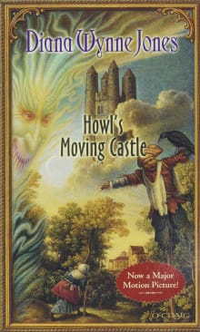 Book cover of Howl's Moving Castle