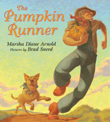 Book cover of The Pumpkin Runner