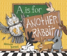 Book cover of A is for Another Rabbit