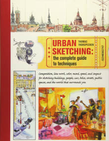 Book cover of Urban Sketching: The Complete Guide to Techniques