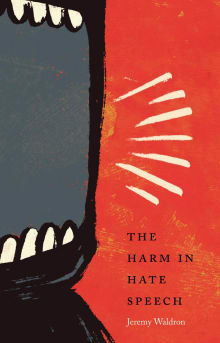 Book cover of The Harm in Hate Speech