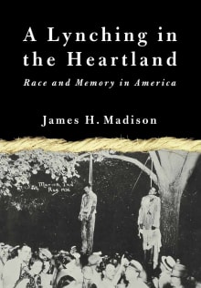 Book cover of A Lynching in the Heartland: Race and Memory in America