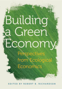 Book cover of Building a Green Economy: Perspectives from Ecological Economics