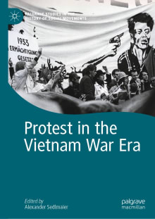 Book cover of Protest in the Vietnam War Era