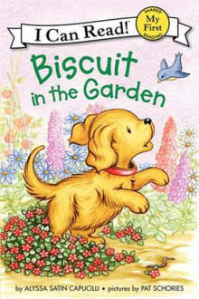 Book cover of Biscuit in the Garden