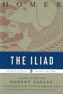 Book cover of The Iliad