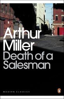 Book cover of Death of a Salesman