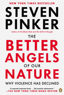 Book cover of The Better Angels of Our Nature: Why Violence Has Declined