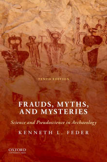 Book cover of Frauds, Myths, and Mysteries: Science and Pseudoscience in Archaeology