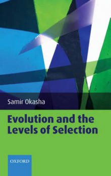 Book cover of Evolution and the Levels of Selection