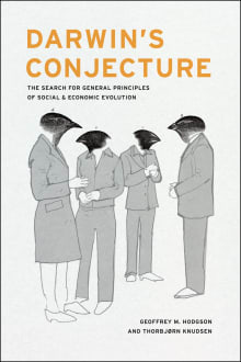 Book cover of Darwin's Conjecture: The Search for General Principles of Social and Economic Evolution