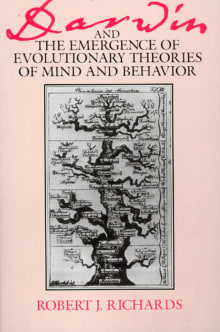 Book cover of Darwin and the Emergence of Evolutionary Theories of Mind and Behavior